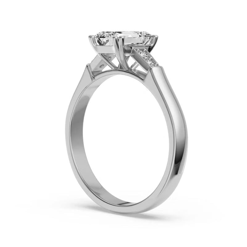 Joey Emerald Lab Grown Diamond Ring