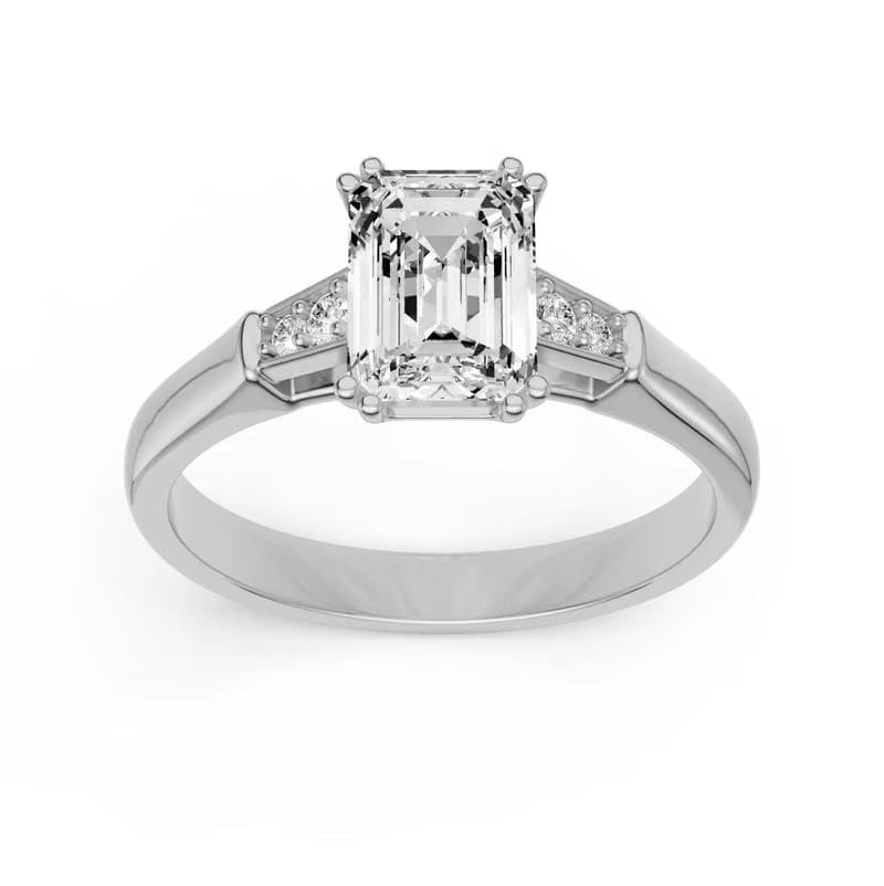 Joey Emerald Lab Grown Diamond Ring