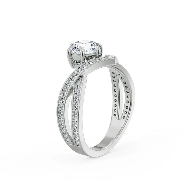 Josephine Hearts & Arrows Lab Grown Diamond Ring