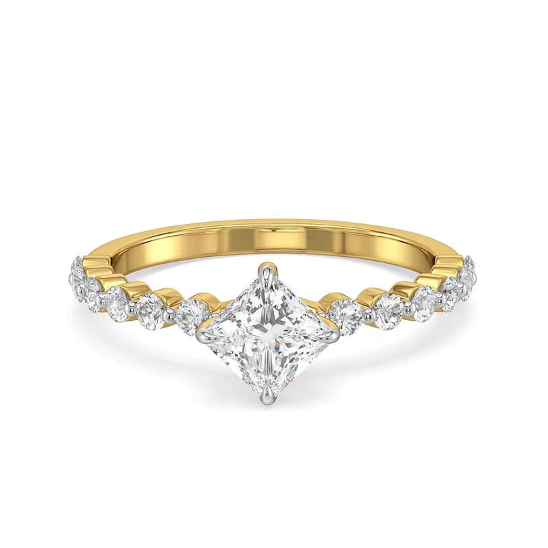Josie Princess Cut Lab Grown Diamond Ring