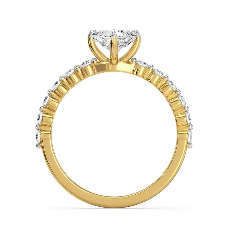 Josie Princess Cut Lab Grown Diamond Ring