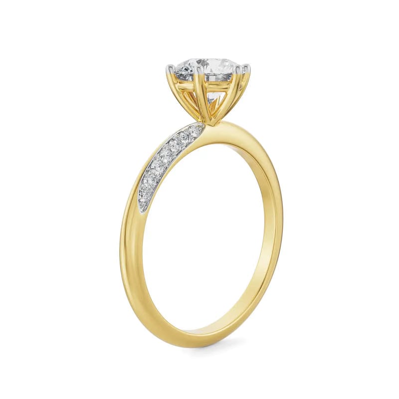 Katie Round Lab Grown Diamond Ring