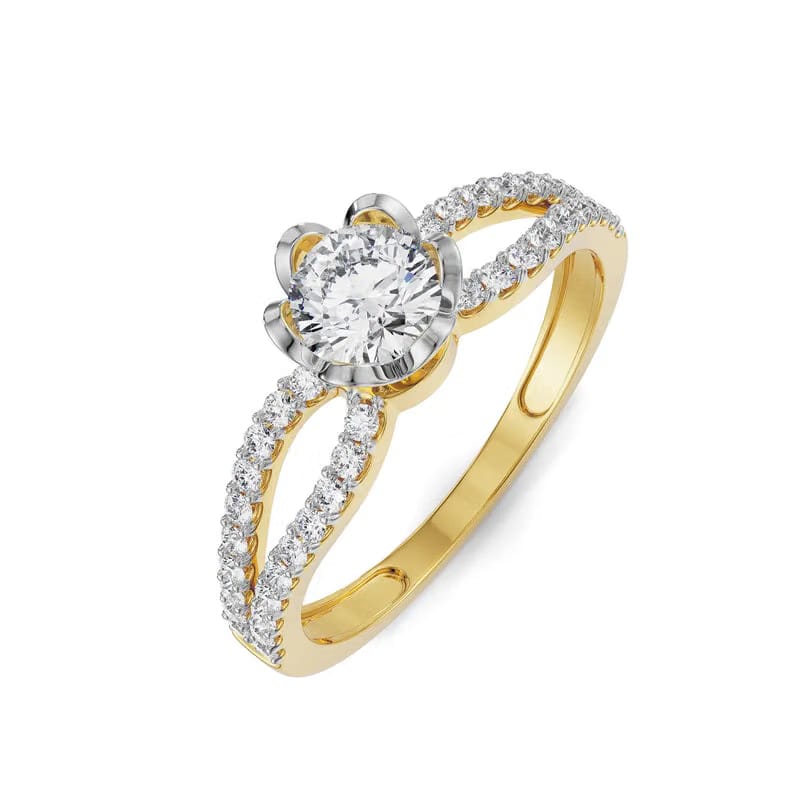Katy Lab Grown Diamond Solitaire Wedding Ring 9KT