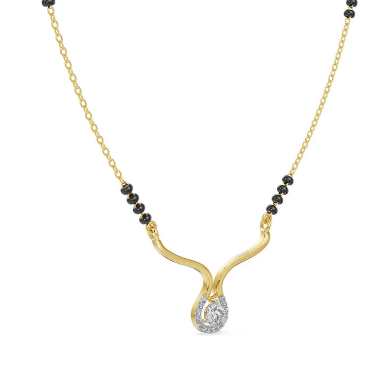 Keerat Lab Grown Diamond Mangalsutra