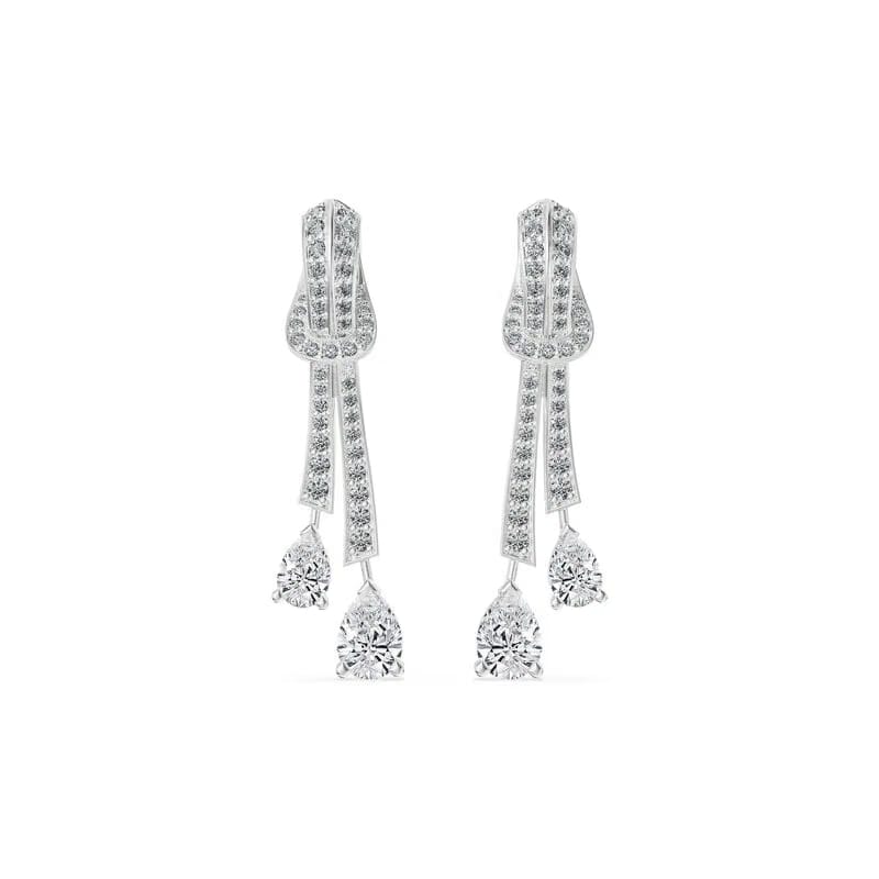 Knot Lab Grown Diamond Earrings