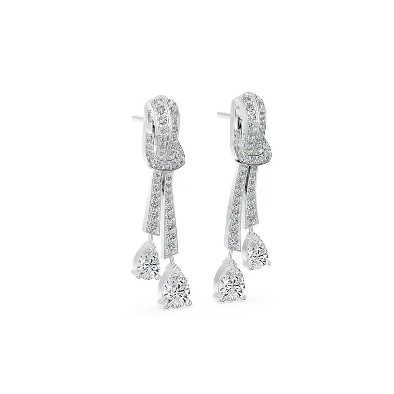 Knot Lab Grown Diamond Earrings
