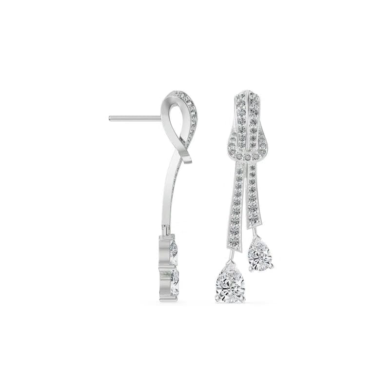 Knot Lab Grown Diamond Earrings