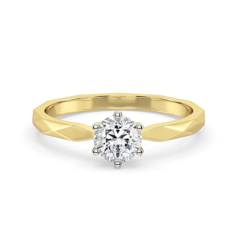 Krita 0.5 CT Lab Grown Diamond Solitaire Ring 9KT