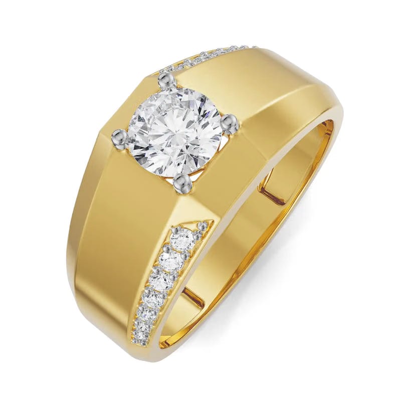 Kyle Men Lab Grown Diamond Ring 9KT