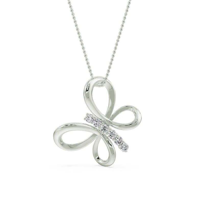 Lab Grown Diamond Butterfly Dream Pendant