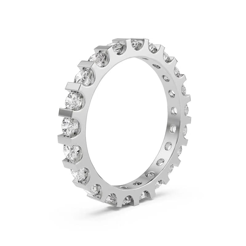 Lab Grown Diamond Cluster Band 9KT