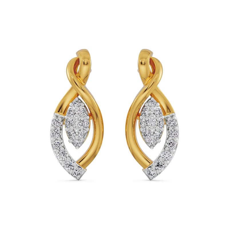 Lab Grown Diamond Dazzle Earrings 9KT