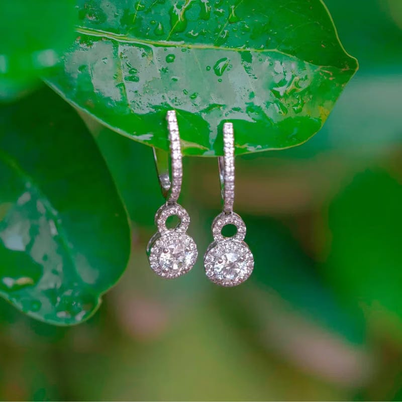 Lab Grown Diamond Droplet Earrings_in-stock