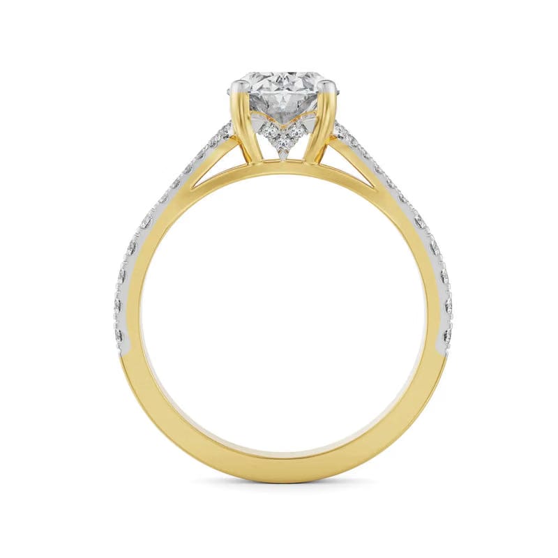 Lab Grown Diamond Solitaire Oval Bridal Ring_in-stock
