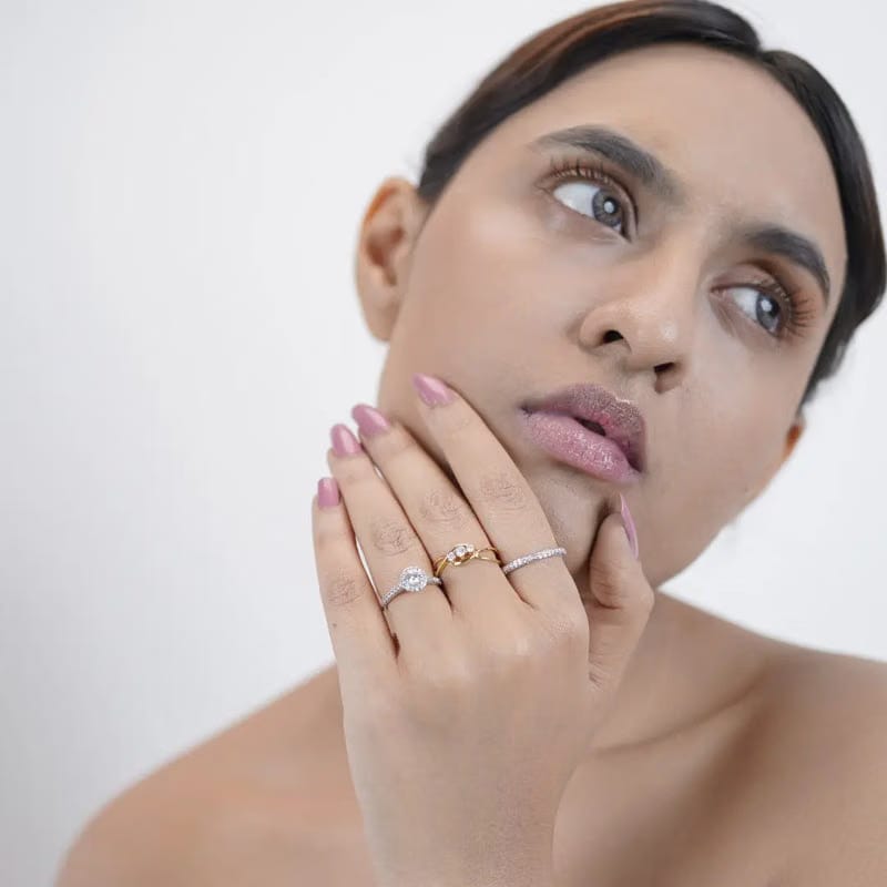 Lab Grown Diamond Stackable Band_in-stock
