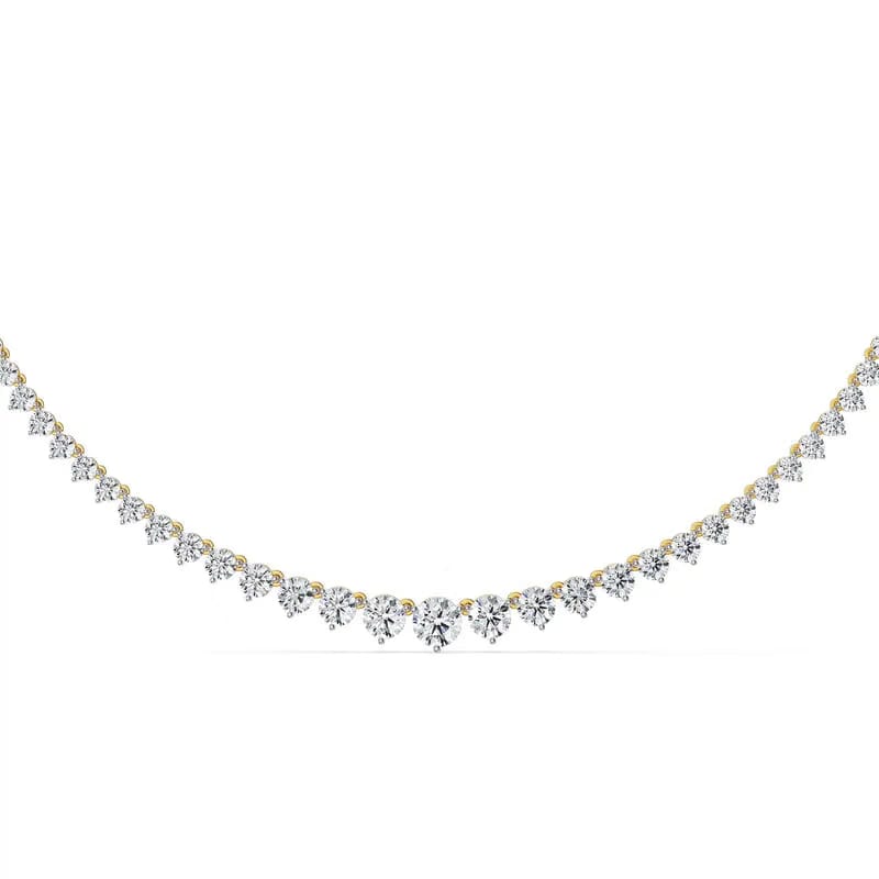 Lab Grown Diamond Tennis Necklace