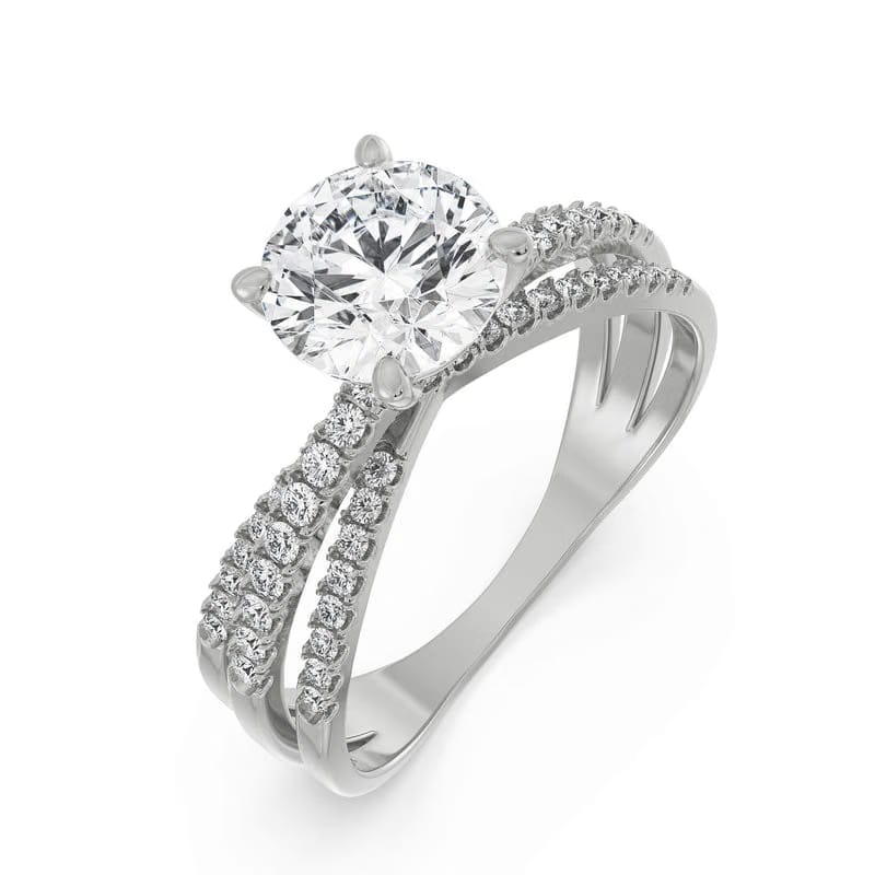 Lab Grown Forever Sparkling Diamond Ring_in-stock