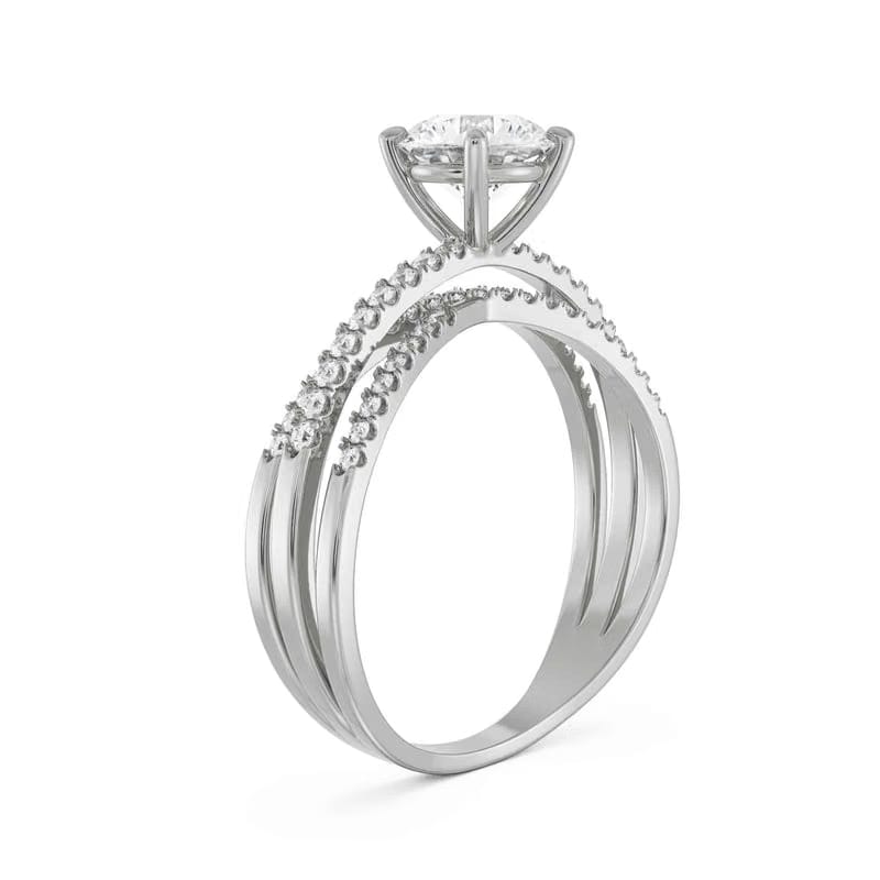 Lab Grown Forever Sparkling Diamond Ring_in-stock