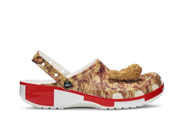 Crocs Classic Clog Fried Chicken Print x KFC