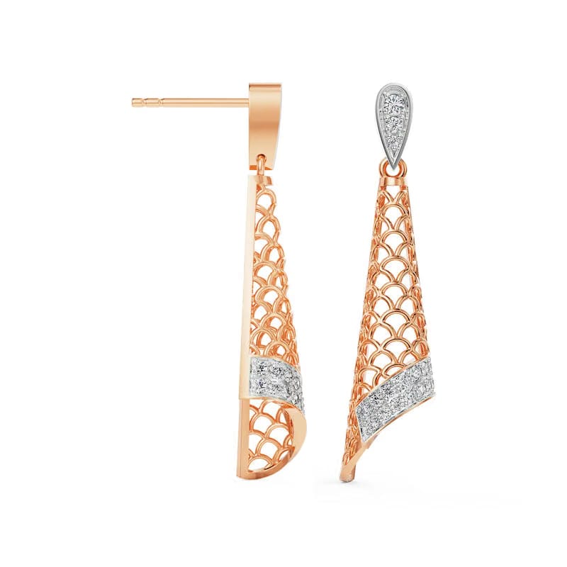 Lab-Grown Opulent Diamond Drop Earrings