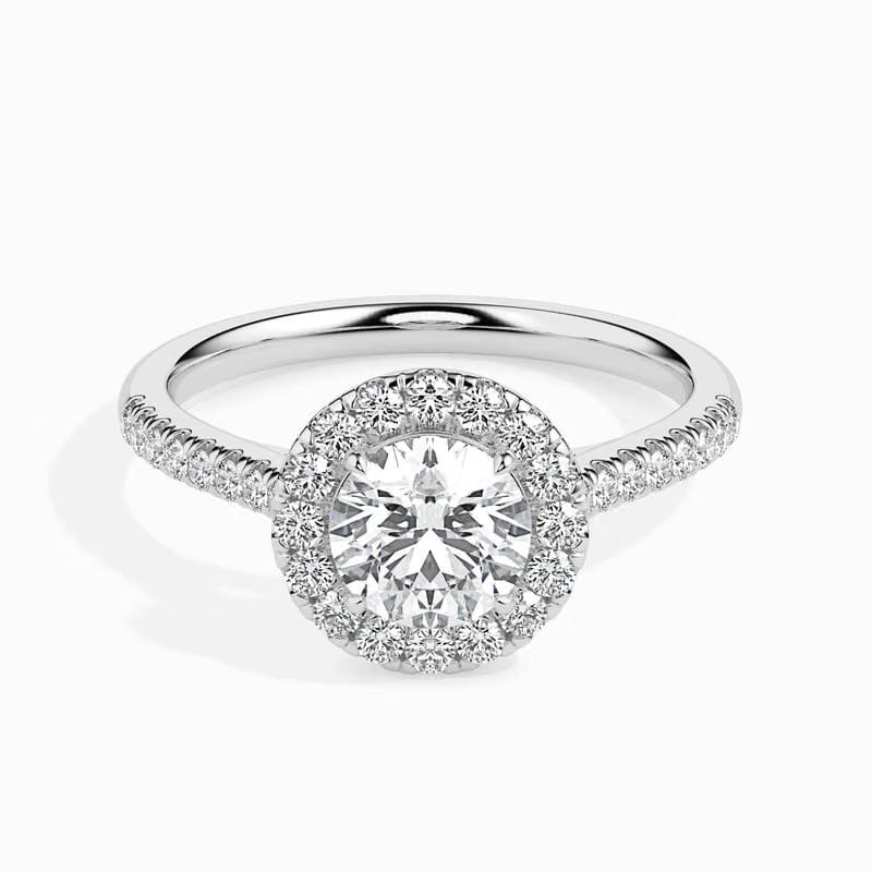 Lab-Grown Queen Solitaire Diamond Ring