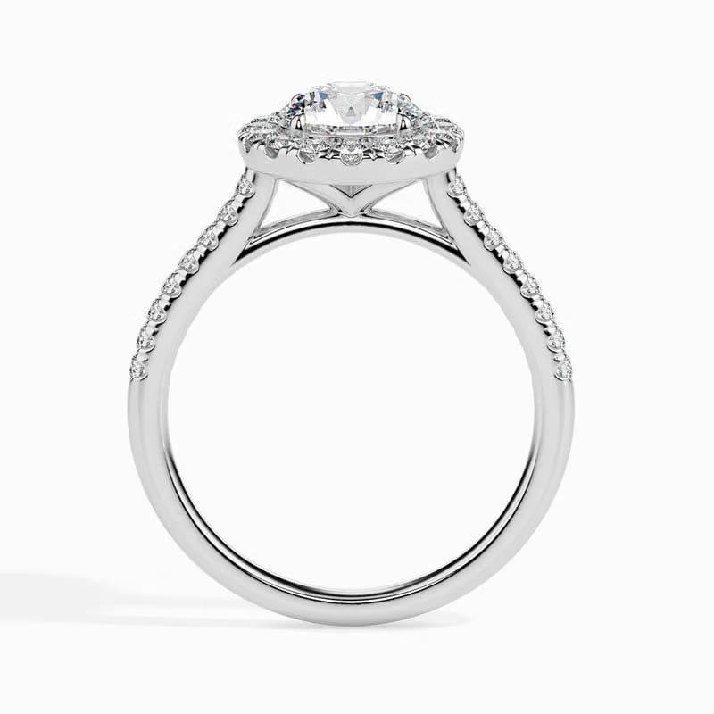 Lab-Grown Queen Solitaire Diamond Ring