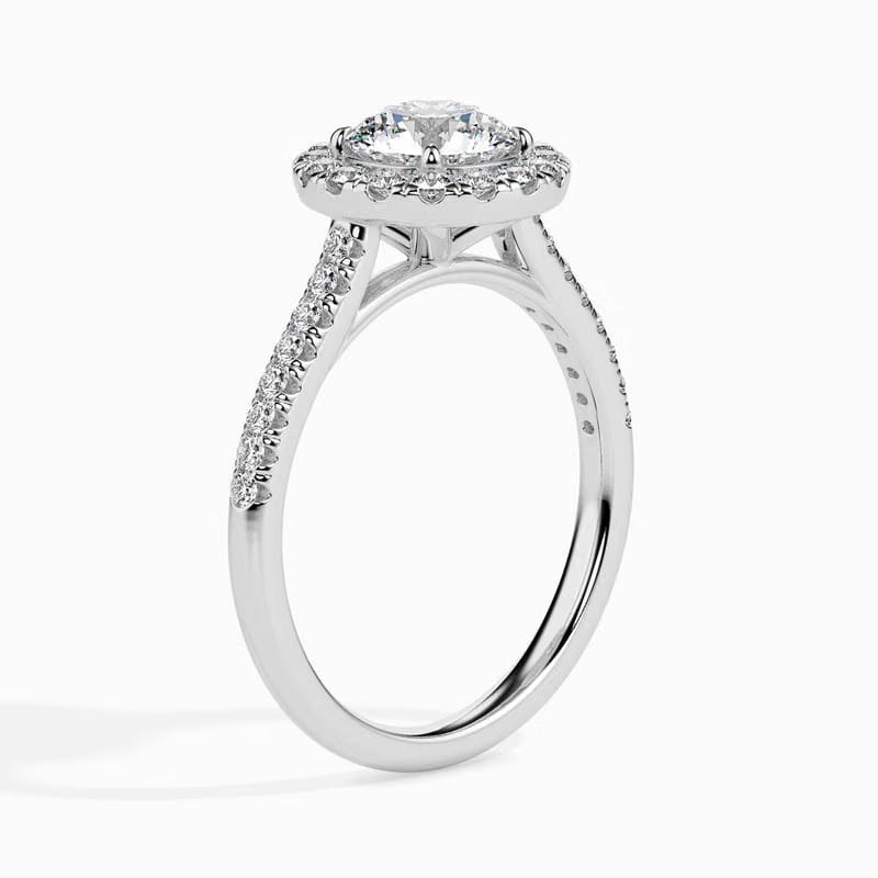 Lab-Grown Queen Solitaire Diamond Ring