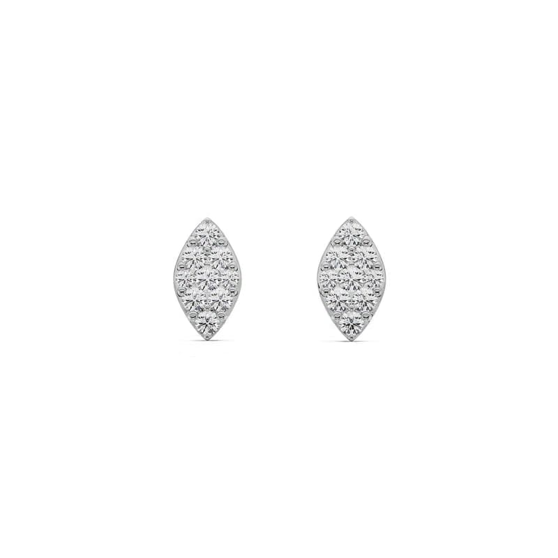 Leafy Delight Lab Grown Diamond Studs