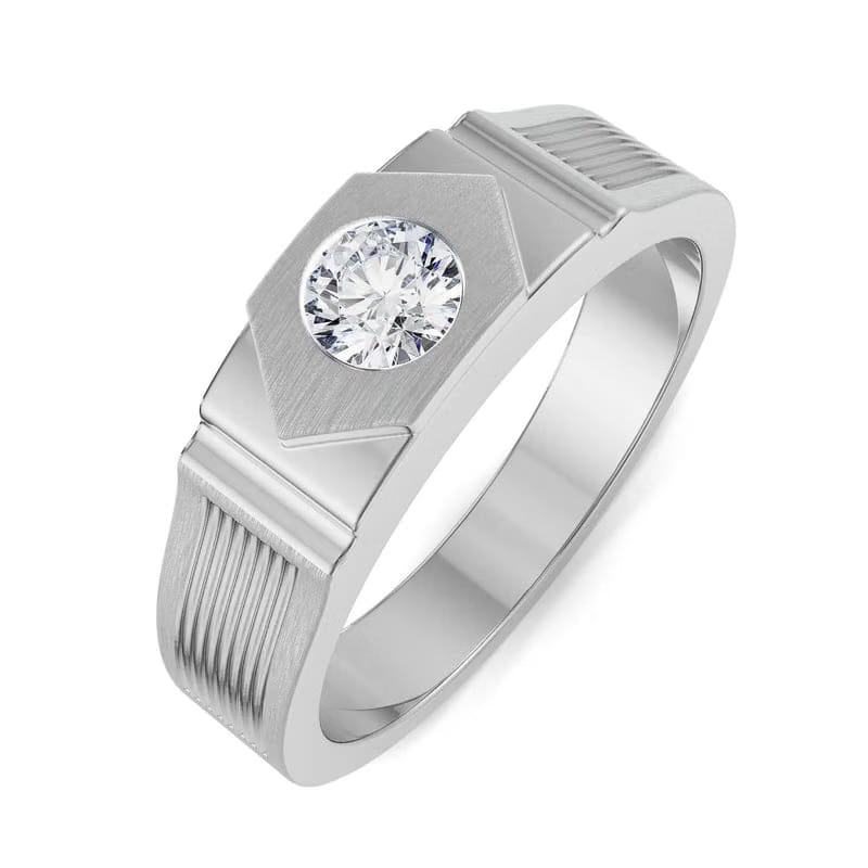 Lexus Lab Grown Diamond Band for Men 9KT