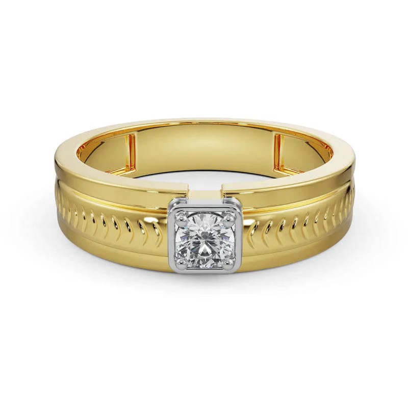 Liam Lab Grown Diamond Ring for Men 9KT