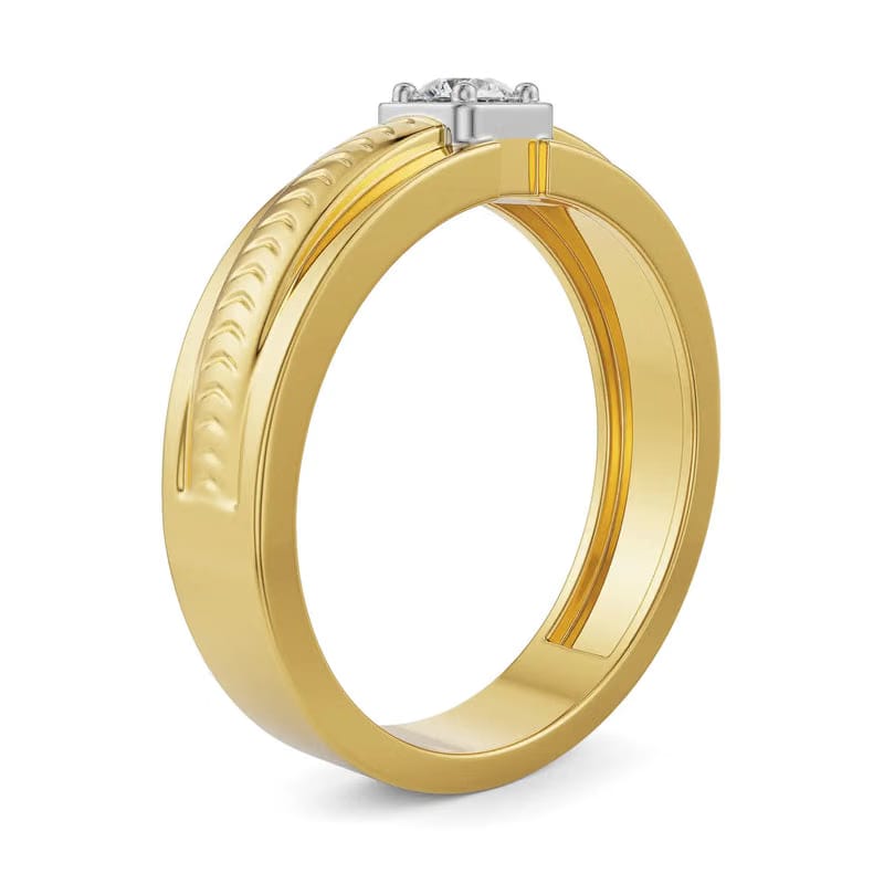 Liam Lab Grown Diamond Ring for Men 9KT