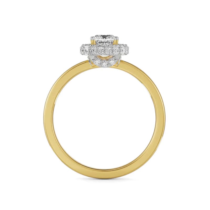 Lisa Halo Lab Grown Diamond Ring