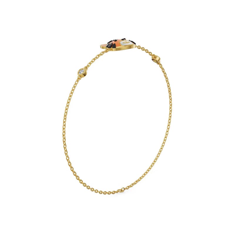 Little Roar Tiger Lab Grown Diamond Bracelet