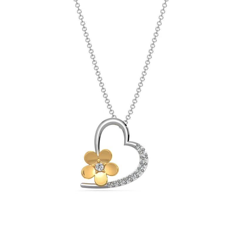 Love Blossom Lab Grown Diamond Pendant