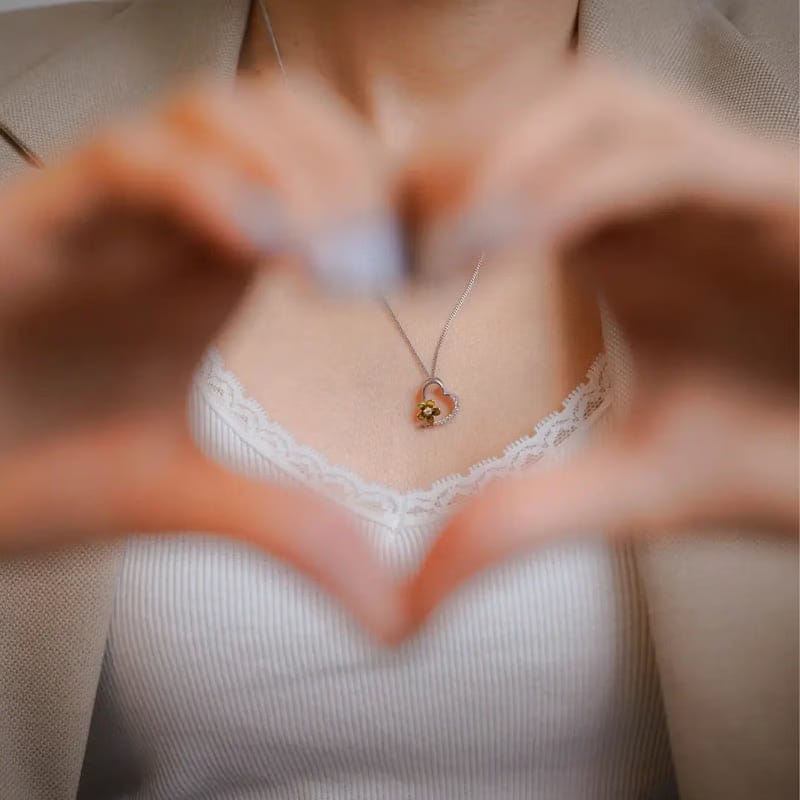 Love Blossom Lab Grown Diamond Pendant