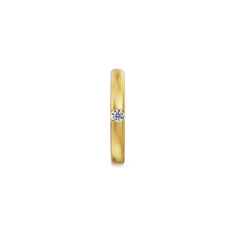 Lucid Inset Lab Grown Diamond Earrings