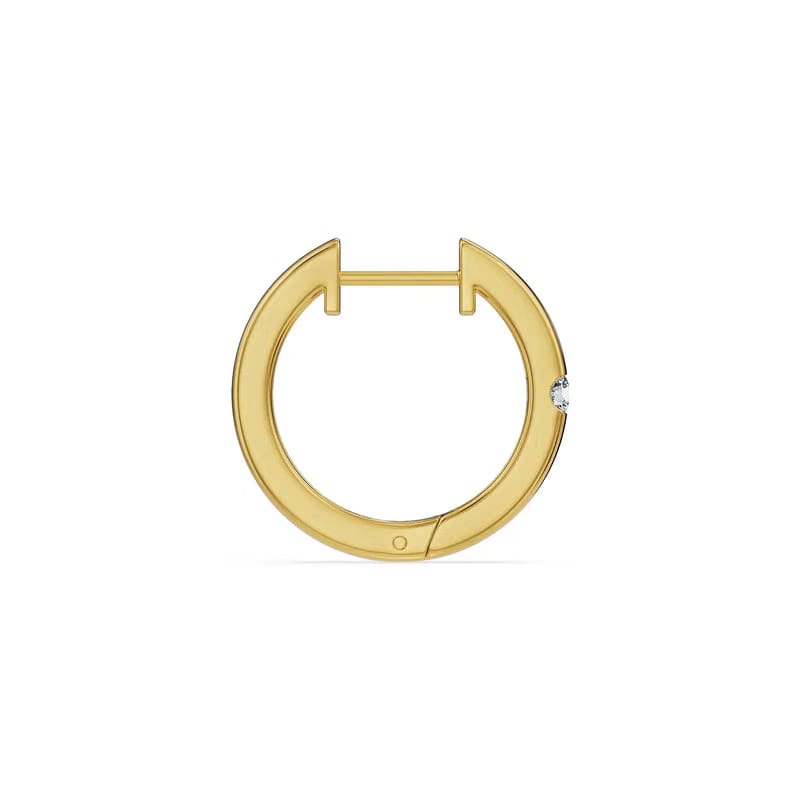 Lucid Inset Lab Grown Diamond Earrings