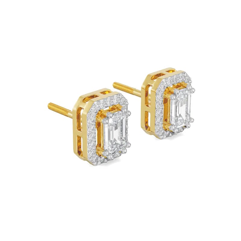 Luminescent Lab Grown Diamond Pendant Set