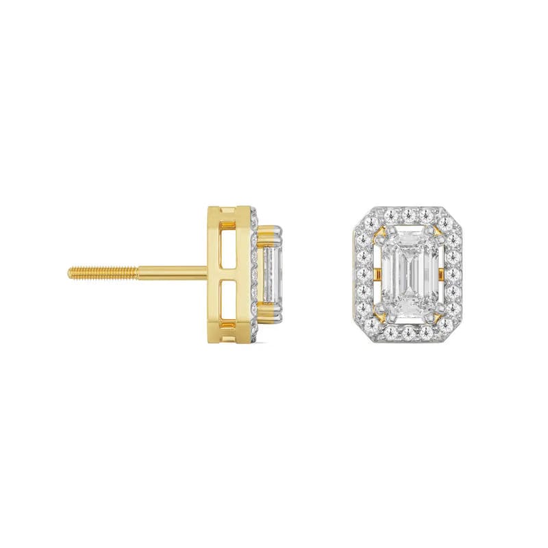 Luminescent Lab Grown Diamond Pendant Set