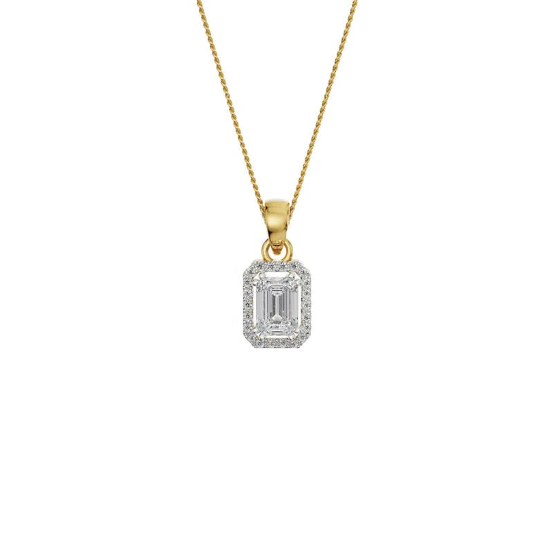 Luminescent Lab Grown Diamond Pendant_in-stock
