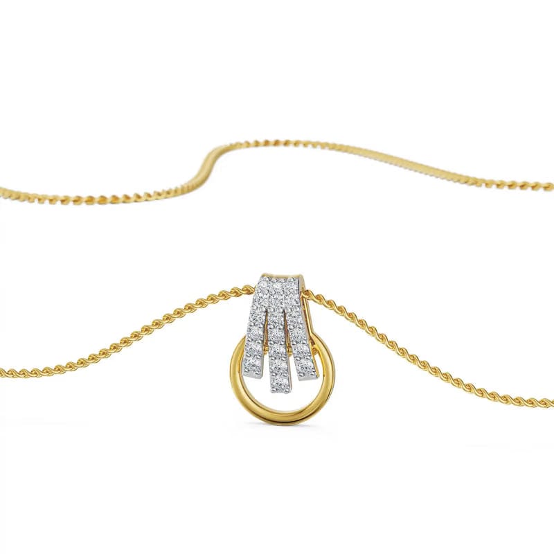 Luminous Lab Grown Diamond Pendant