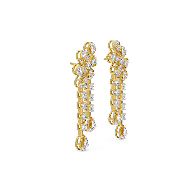Lush Bloom Lab Grown Diamond Earrings