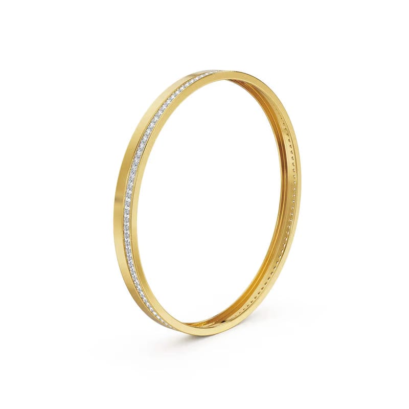Lush Life Lab Grown Diamond Bangle 9KT