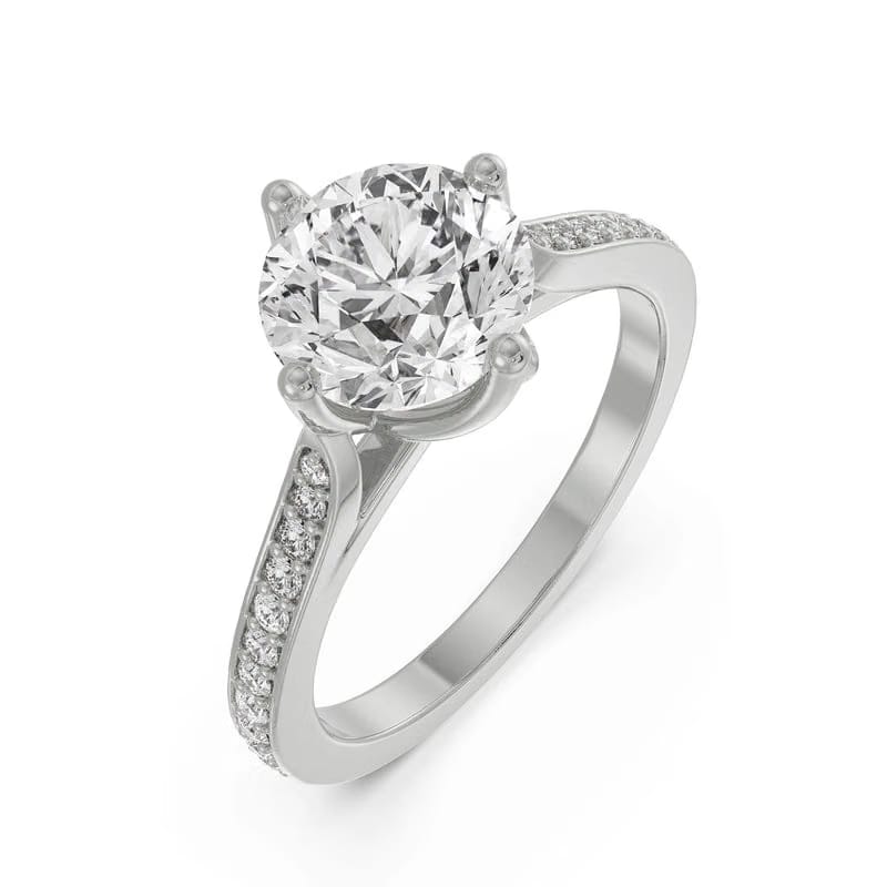 Lux Lab Grown Diamond Ring 9KT