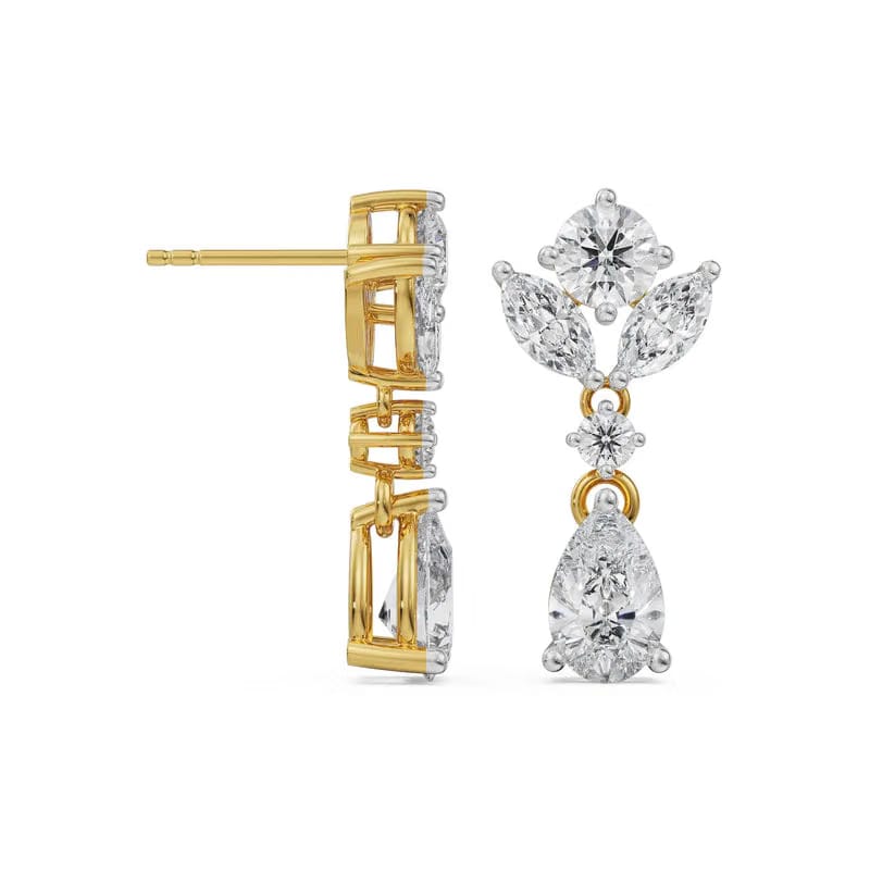 Magical Drop Lab Grown Diamond Earrings 9KT