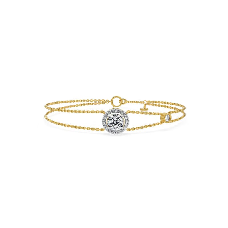 Mahira Lab Grown solitaire Bracelet