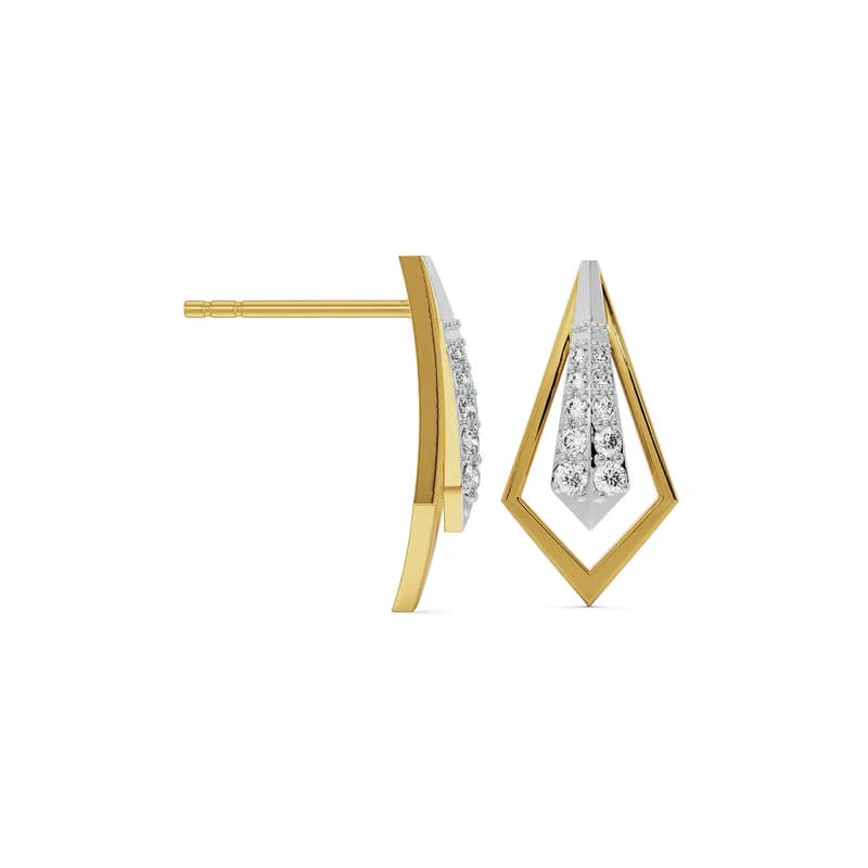 Majestic Lab Grown Diamond Drop Earrings 9KT