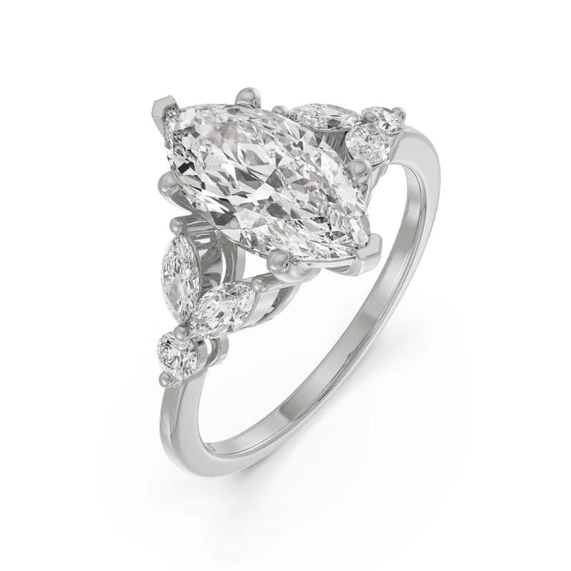 Majestic Marquise Diamond Ring