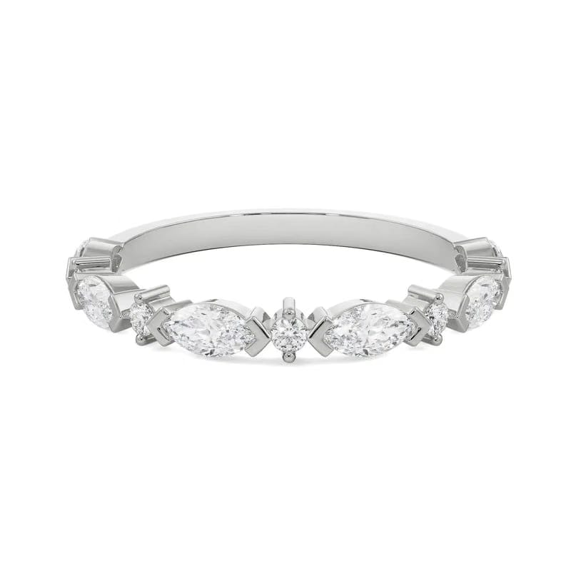 Majestic Marquise Lab Grown Diamond Band
