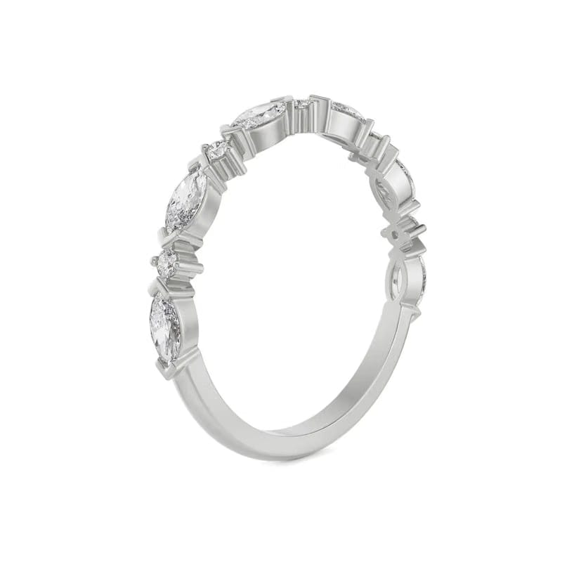 Majestic Marquise Lab Grown Diamond Band 9KT